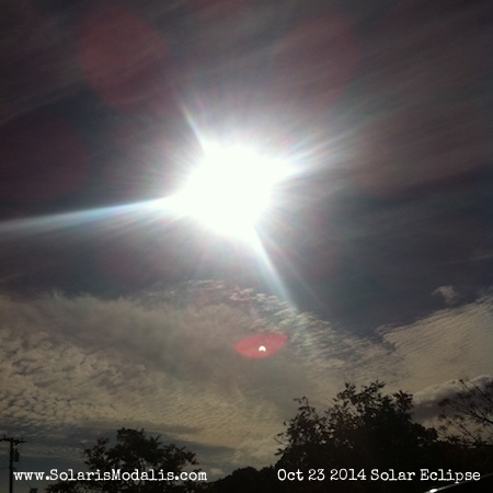 Solar Eclipse, Solaris Modalis, October 23 2014, Sun