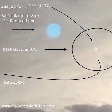 UFO, Daytime UFO, Solaris Modalis, SolarisModalis, Daytime UFO in Front of Sun