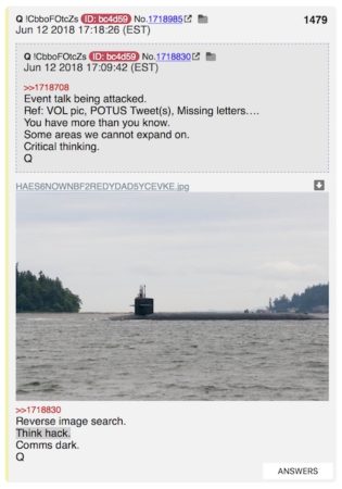 Whidbey Island, Skunk Bay Weather blog, missile launch, Q, Q Anon, QAnon, Q postings, Q posts on missile launch