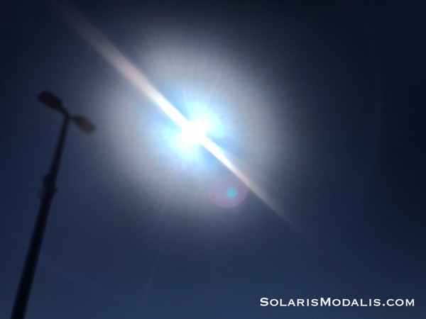 July 12, 2019, Today’s Sun, TodaysSun, Solaris Modalis, SolarisModalis, Clear sky, Rainbow at Sun, Crown, Sun